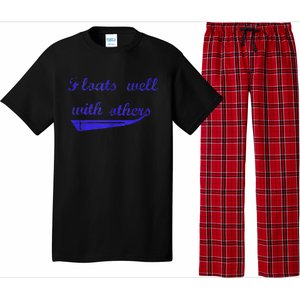 Floats Well With Others Pajama Set