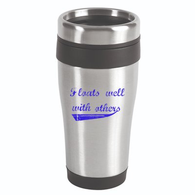Floats Well With Others 16oz Travel Tumbler