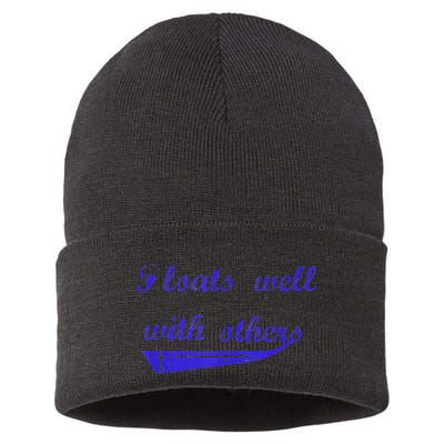 Floats Well With Others Sustainable Knit Beanie