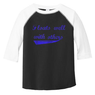 Floats Well With Others Toddler Fine Jersey T-Shirt