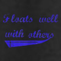 Floats Well With Others Golf Towel
