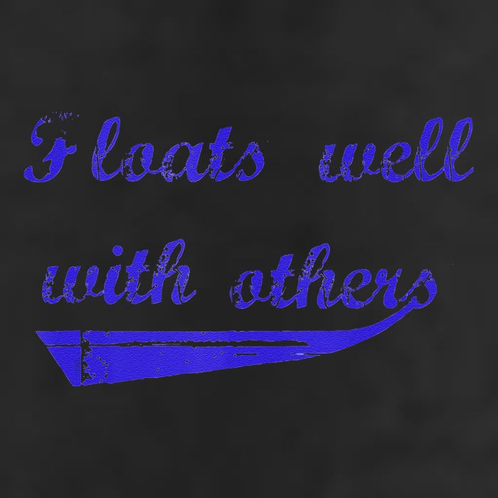 Floats Well With Others Golf Towel