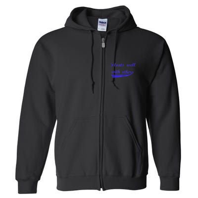Floats Well With Others Full Zip Hoodie