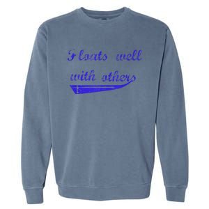 Floats Well With Others Garment-Dyed Sweatshirt