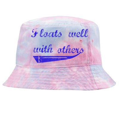 Floats Well With Others Tie-Dyed Bucket Hat