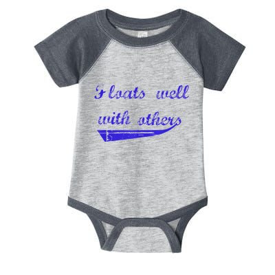 Floats Well With Others Infant Baby Jersey Bodysuit