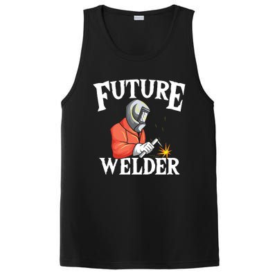 Future Welder Welding Helmet Metal Fabrication Fusing MIG PosiCharge Competitor Tank