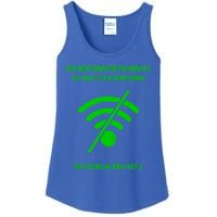 Funny Wifi Went Down Quote Computer Nerd Gift Funny Gift Ladies Essential Tank