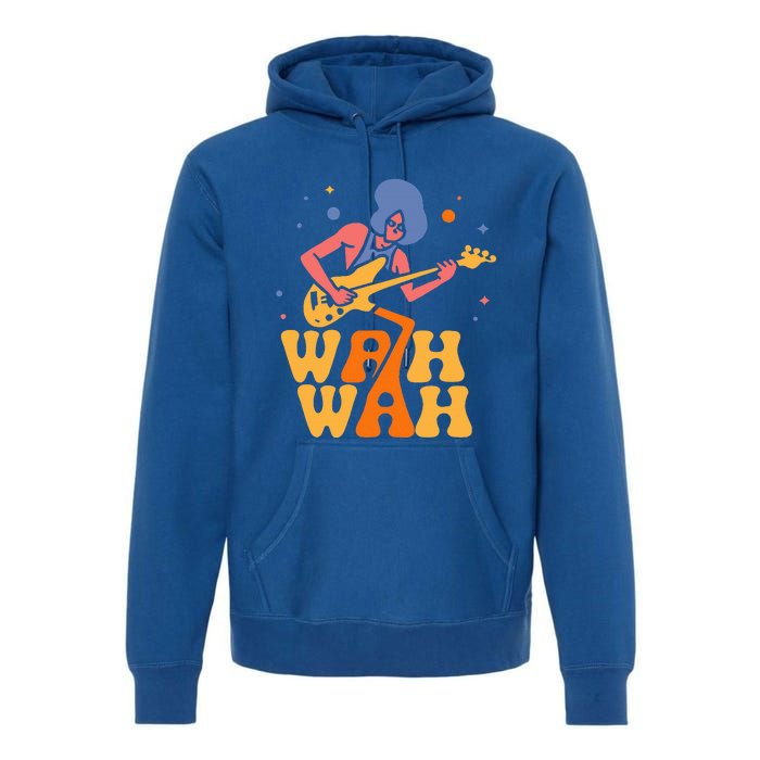 Funky Wah Wah Vintage 1970s Premium Hoodie