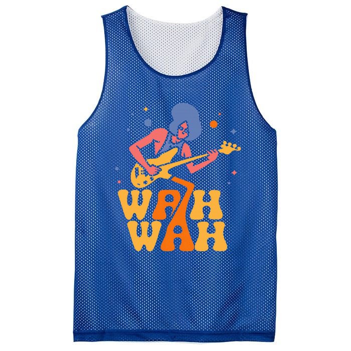 Funky Wah Wah Vintage 1970s Mesh Reversible Basketball Jersey Tank