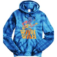 Funky Wah Wah Vintage 1970s Tie Dye Hoodie