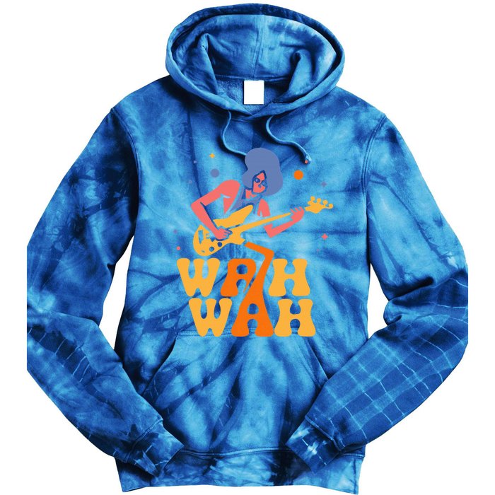 Funky Wah Wah Vintage 1970s Tie Dye Hoodie