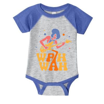 Funky Wah Wah Vintage 1970s Infant Baby Jersey Bodysuit