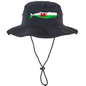 Funny Whale Wales Flag Pun For Welsh American Whales Lover Legacy Cool Fit Booney Bucket Hat