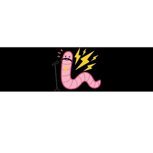 Funny Worm With A Mustache Tom Ariana Reality Bumper Sticker