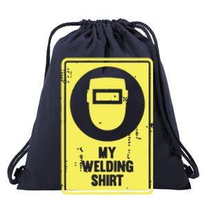 Funny Welder Who Loves Welding Drawstring Bag