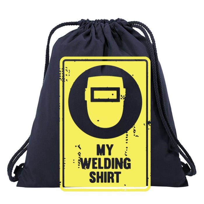 Funny Welder Who Loves Welding Drawstring Bag