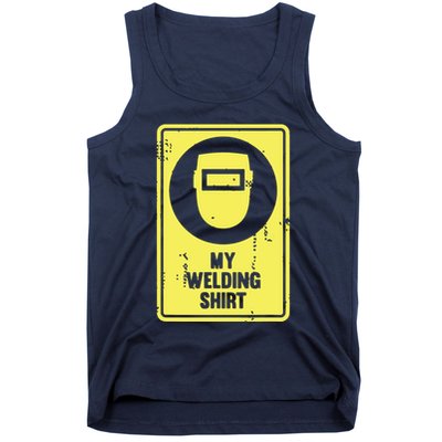Funny Welder Who Loves Welding Tank Top