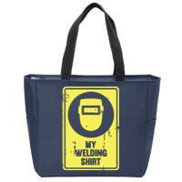 Funny Welder Who Loves Welding Zip Tote Bag