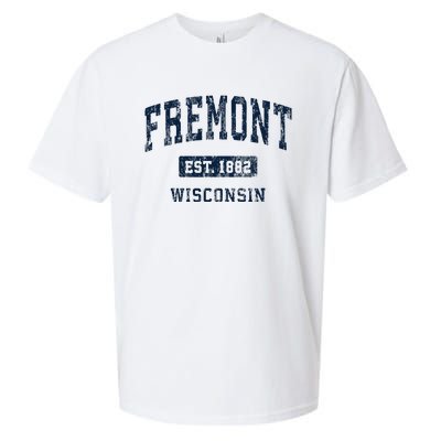 Fremont Wisconsin Wi Vintage Athletic Sports Design Sueded Cloud Jersey T-Shirt