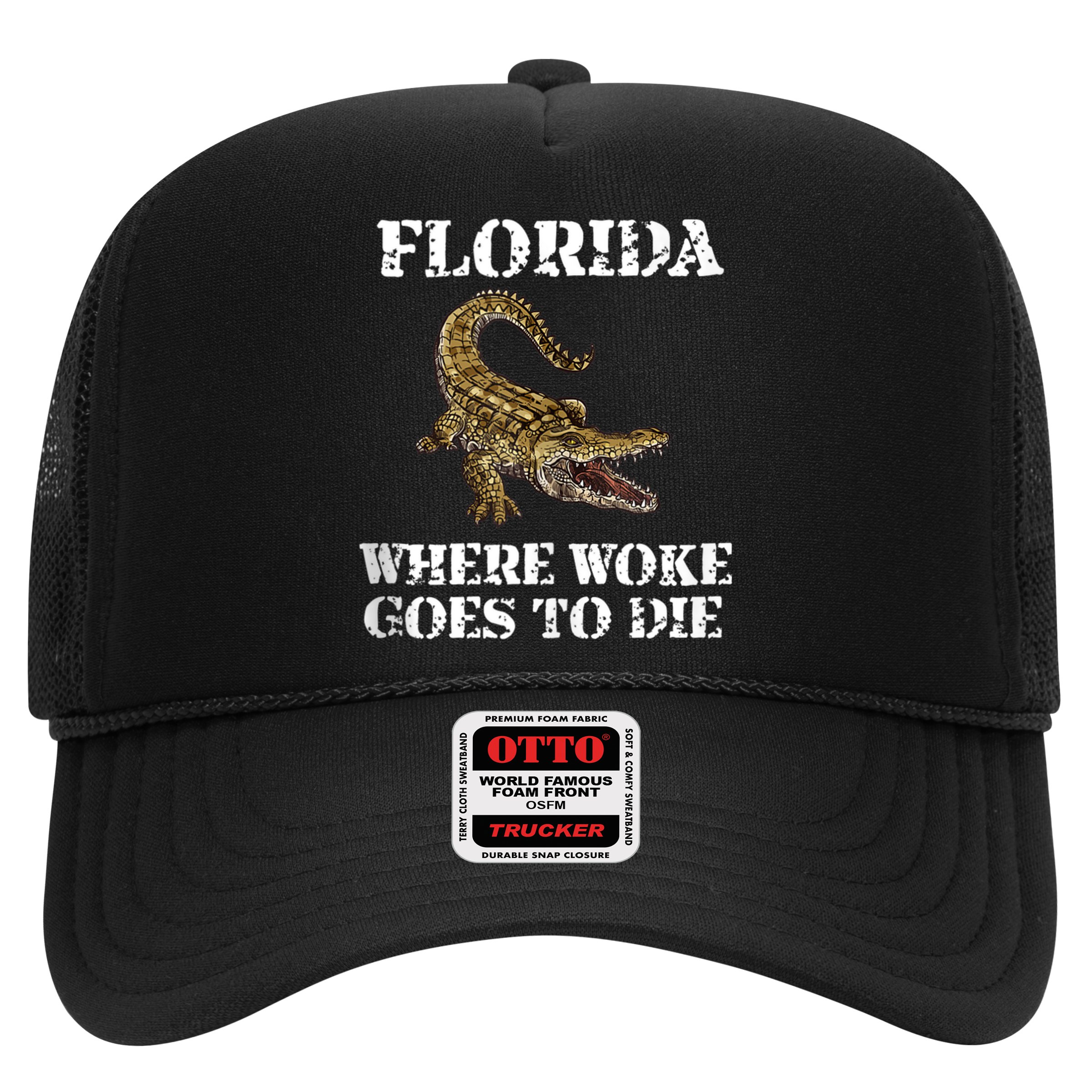 Florida Where Woke Goes To Die Alligator Hat