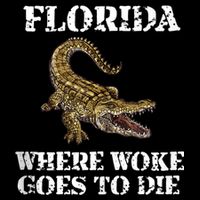 Florida Where Woke Goes To Die Alligator Toddler T-Shirt