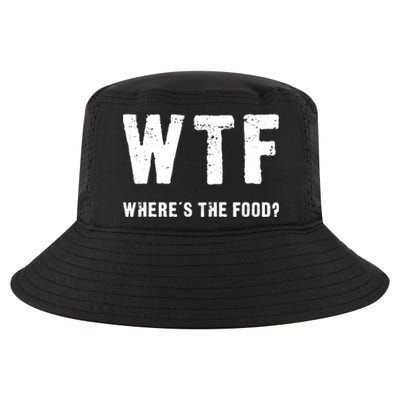 Funny Wtf Wheres The Food Gift Cool Comfort Performance Bucket Hat