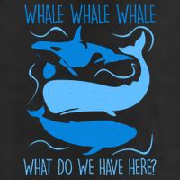 Funny Whale Whale Whale What Do We Have Here? Adult Drive Performance Visor