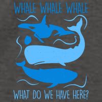 Funny Whale Whale Whale What Do We Have Here? Vector Backpack