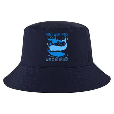 Funny Whale Whale Whale What Do We Have Here? Cool Comfort Performance Bucket Hat