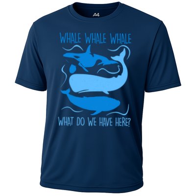 Funny Whale Whale Whale What Do We Have Here? Performance Shirt