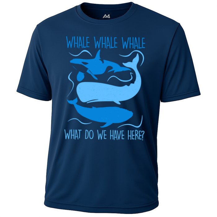 Funny Whale Whale Whale What Do We Have Here? Cooling Performance Crew T-Shirt