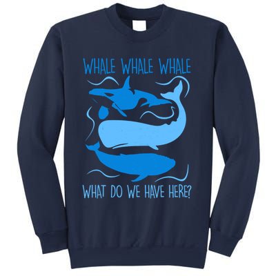 Funny Whale Whale Whale What Do We Have Here? Sweatshirt