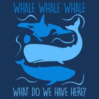 Funny Whale Whale Whale What Do We Have Here? Drawstring Bag