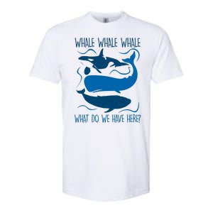 Funny Whale Whale Whale What Do We Have Here? Softstyle CVC T-Shirt