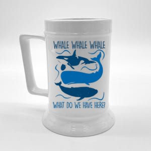 Funny Whale Whale Whale What Do We Have Here? Beer Stein