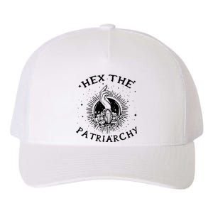 Feminist Wicca Witch Hex The Patriarchy Witchcraft Hand  Yupoong Adult 5-Panel Trucker Hat