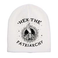 Feminist Wicca Witch Hex The Patriarchy Witchcraft Hand  Short Acrylic Beanie