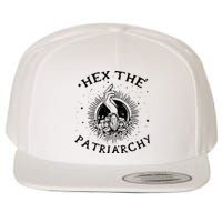 Feminist Wicca Witch Hex The Patriarchy Witchcraft Hand  Wool Snapback Cap