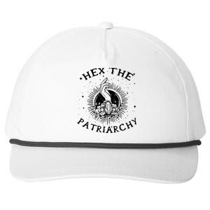 Feminist Wicca Witch Hex The Patriarchy Witchcraft Hand  Snapback Five-Panel Rope Hat