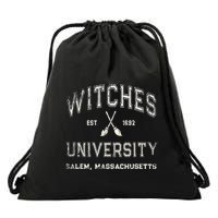 Funny Wiccan WITCHES UNIVERSITY Salem Massachusetts Witch Drawstring Bag