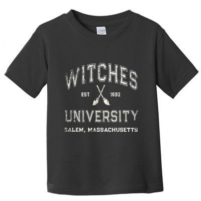 Funny Wiccan WITCHES UNIVERSITY Salem Massachusetts Witch Toddler T-Shirt