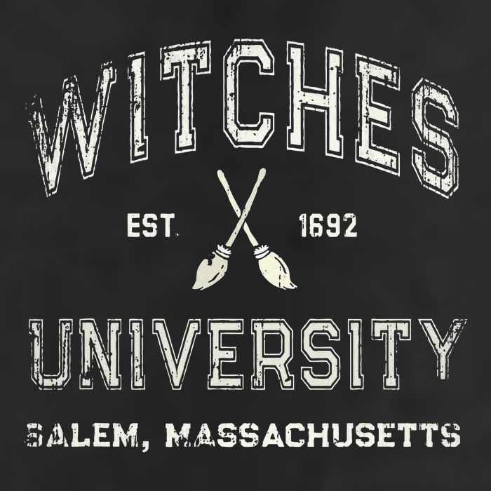 Funny Wiccan WITCHES UNIVERSITY Salem Massachusetts Witch Microfiber Hand Towel