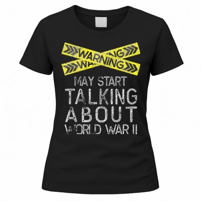 Funny World War Two WW2 History Teacher Historian History Women's T-Shirt