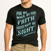 For We Walk By Faith Not By Sight Cooling Performance Crew T-Shirt