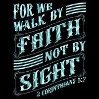 For We Walk By Faith Not By Sight Mesh Reversible Basketball Jersey Tank