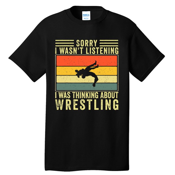 Funny Wrestling Wrestler Design Wrestle Tall T-Shirt