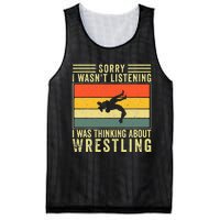 Funny Wrestling Wrestler Design Wrestle Mesh Reversible Basketball Jersey Tank