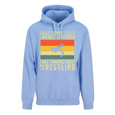 Funny Wrestling Wrestler Design Wrestle Unisex Surf Hoodie