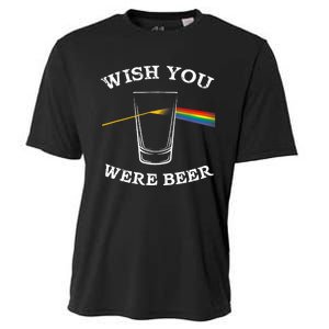 Funny Wish you Were Beer Beer Drinker Cooling Performance Crew T-Shirt